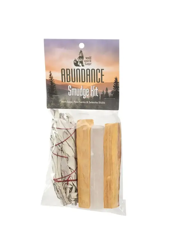 Benjamin International Abundance Crystal Smudge Kit