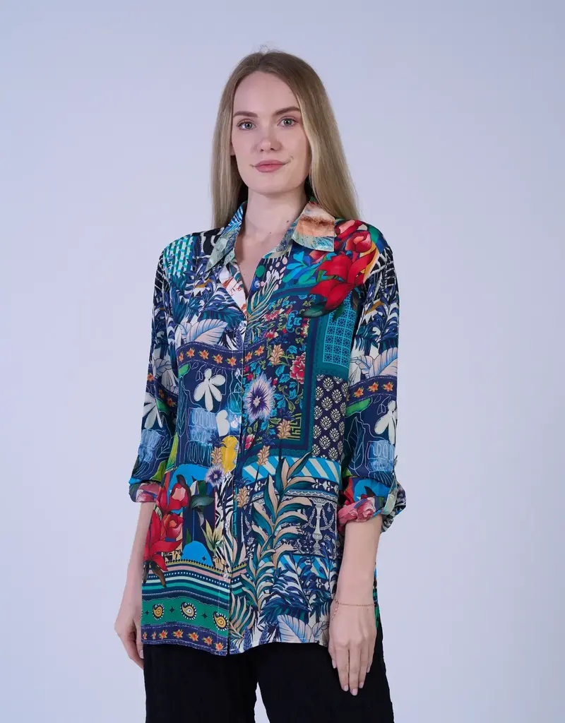 Shana Apparel Button-Down Top