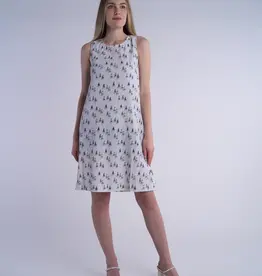 Shana Apparel Sleeveless Crushed Dress
