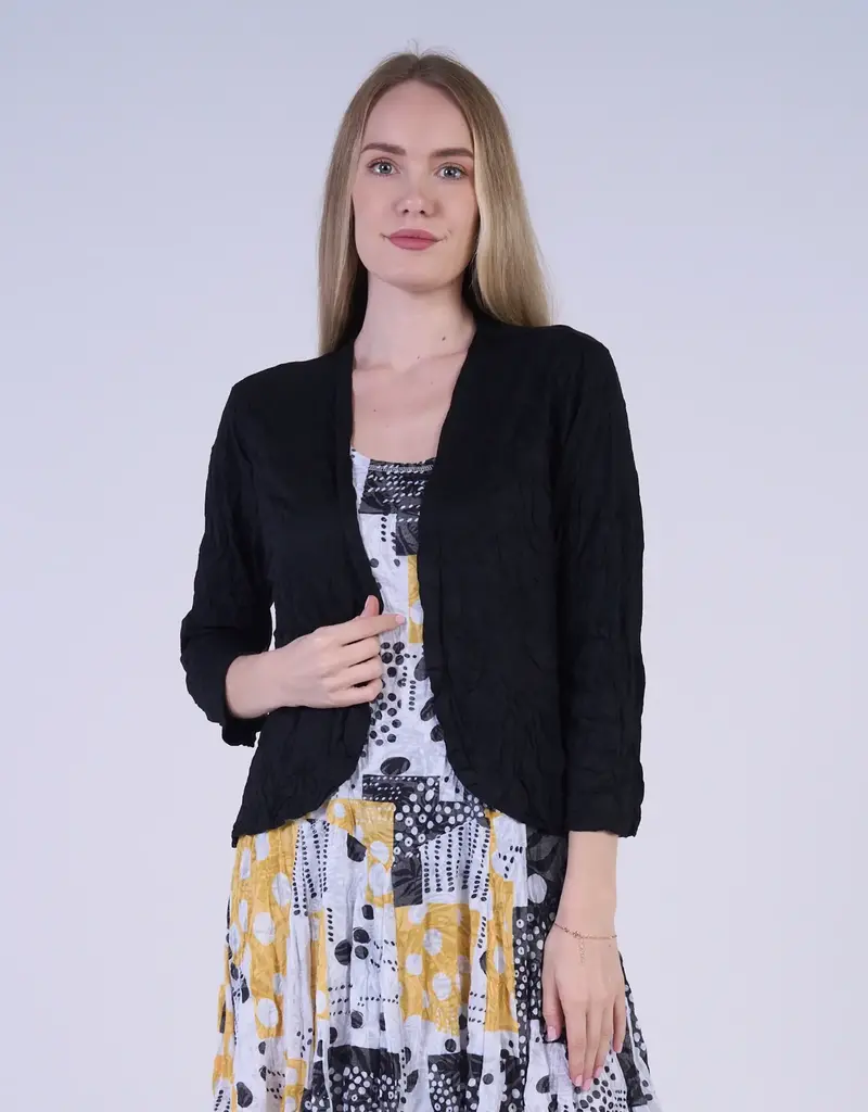 Shana Apparel Crinkle Cardigan
