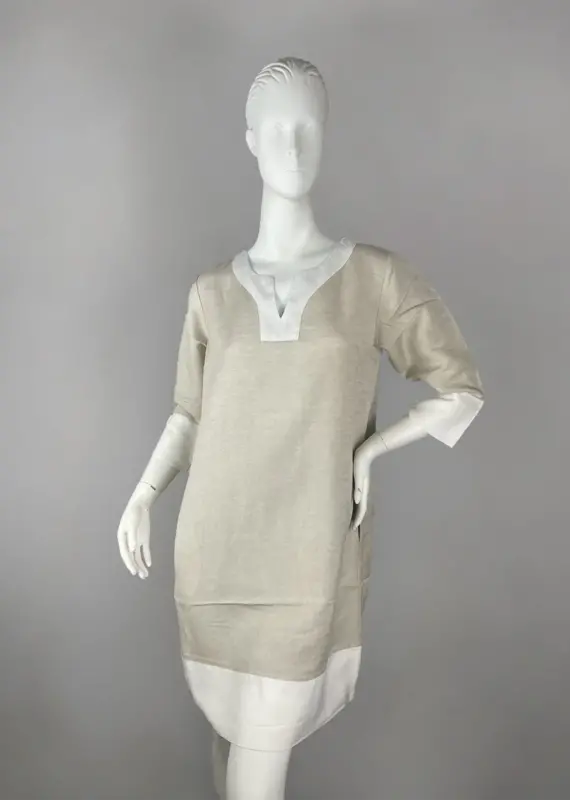 Toofan Color Trim Dress