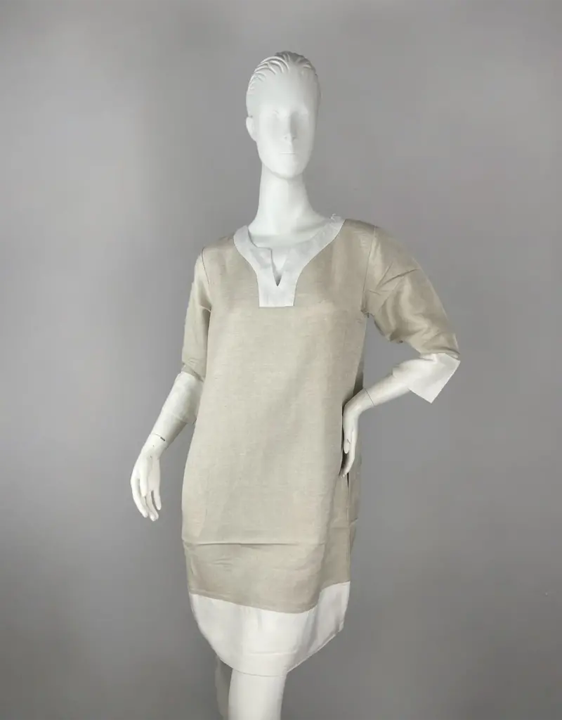 Toofan Color Trim Dress