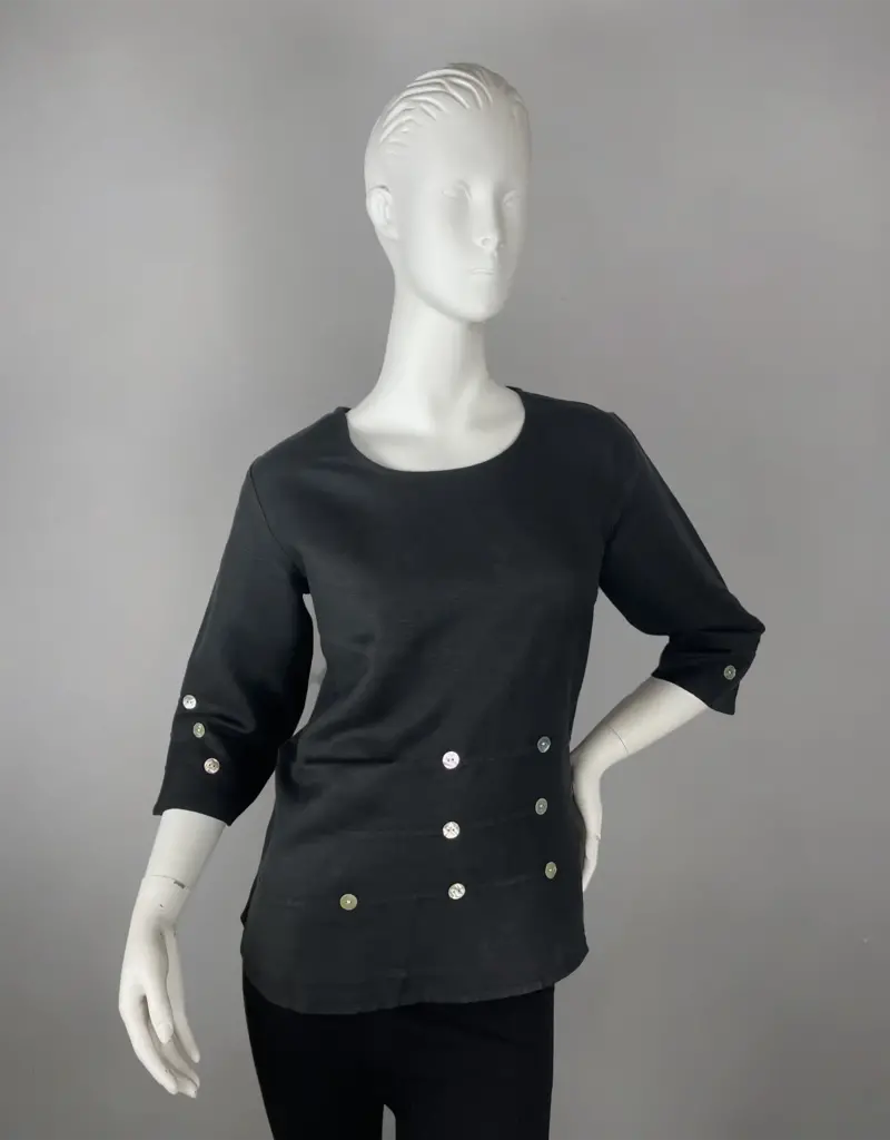 Toofan Button Detail Top