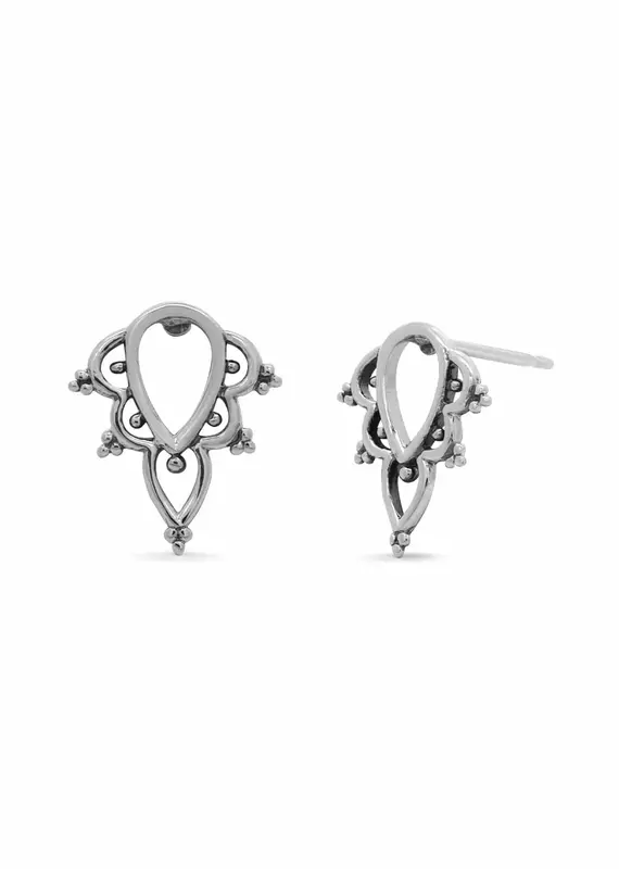 Boma Pointed Bohemian Stud Earrings