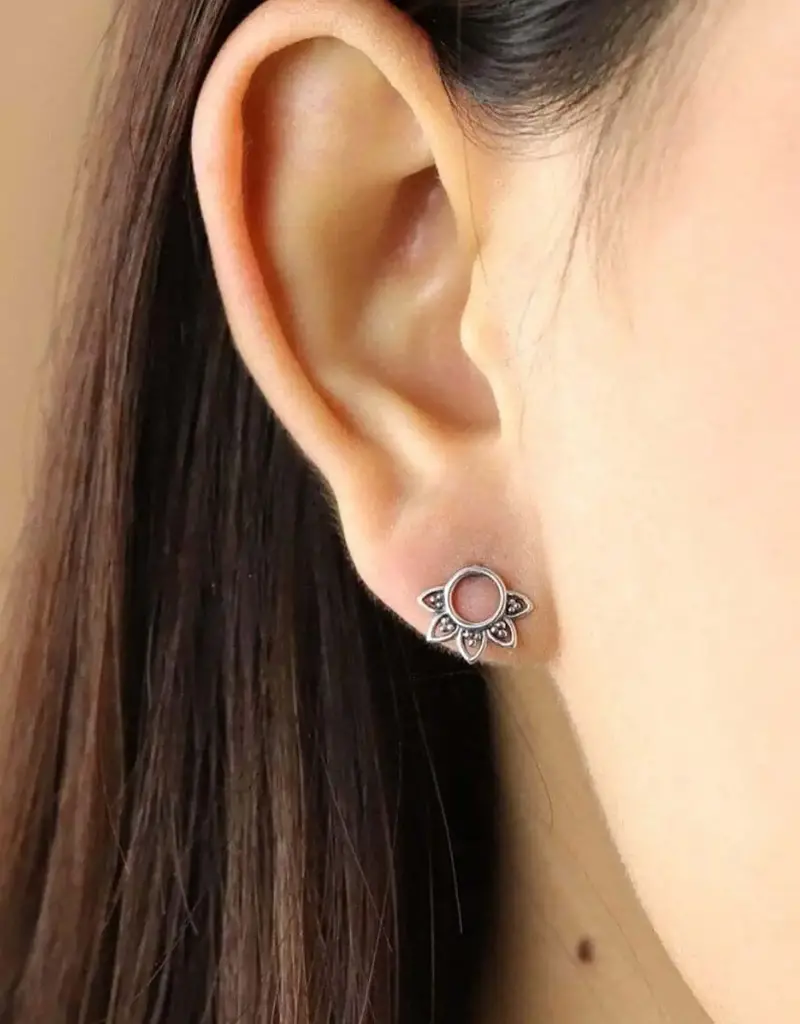 Boma Bohemian Circle Stud Earrings