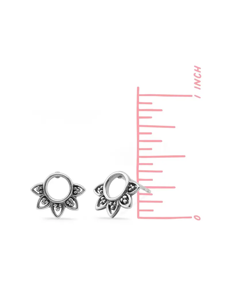 Boma Bohemian Circle Stud Earrings