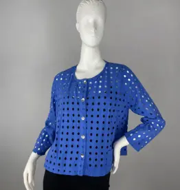 Fenini Eyelet Cardigan