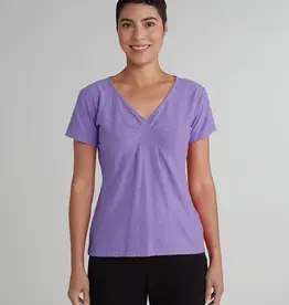 Cut Loose Short Sleeve Tuck Front Tee