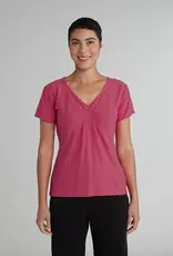 Cut Loose Short Sleeve Tuck Front Tee