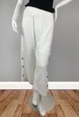 Toofan Button Detail Capri Pants