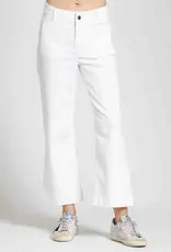 APNY Cropped Wide Leg Pants with Patch Pockets
