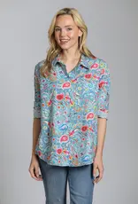 APNY Boyfriend Button-Up Shirt