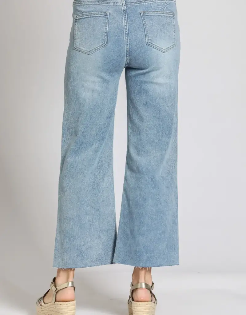 APNY Wide Leg Crop Jeans