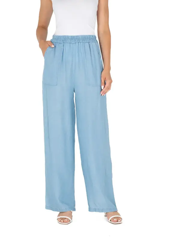 M Made In Italy Comfort Waist Pocket Pants