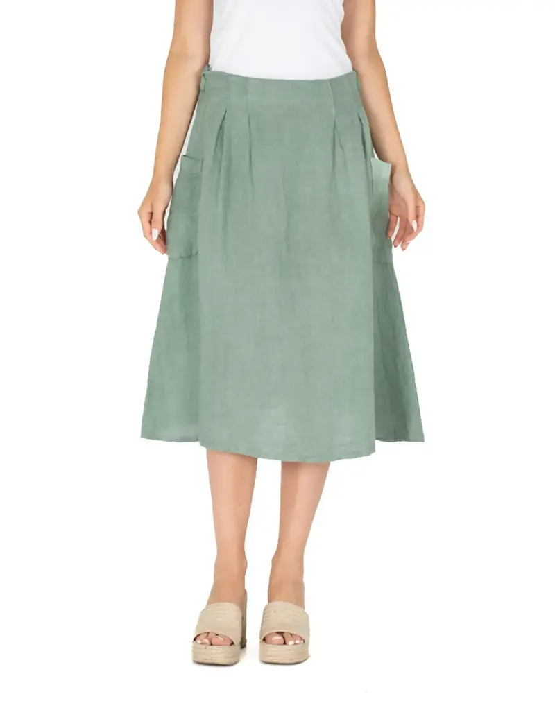M Made In Italy Pocket Skirt