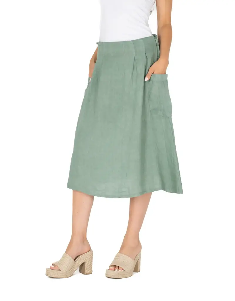 M Made In Italy Pocket Skirt