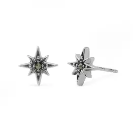 Boma Lula Marcasite Stud Earrings