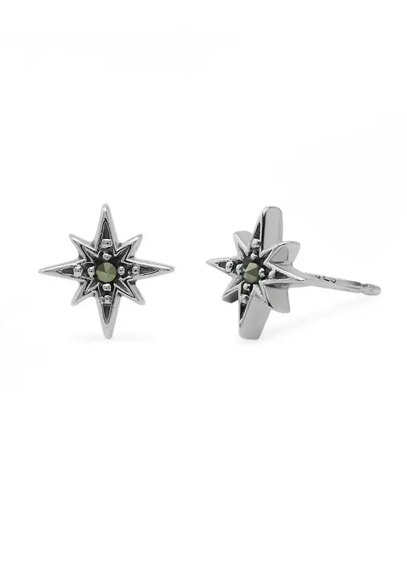 Boma Lula Marcasite Stud Earrings
