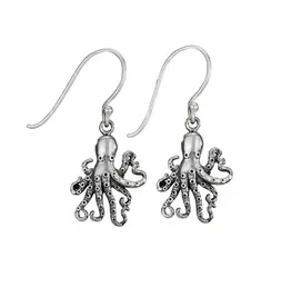 Tiger Mountain Intelligent Creature Sterling Silver Earrings