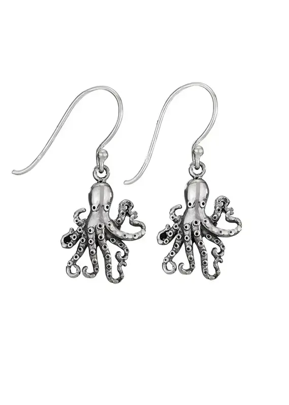Tiger Mountain Intelligent Creature Sterling Silver Earrings
