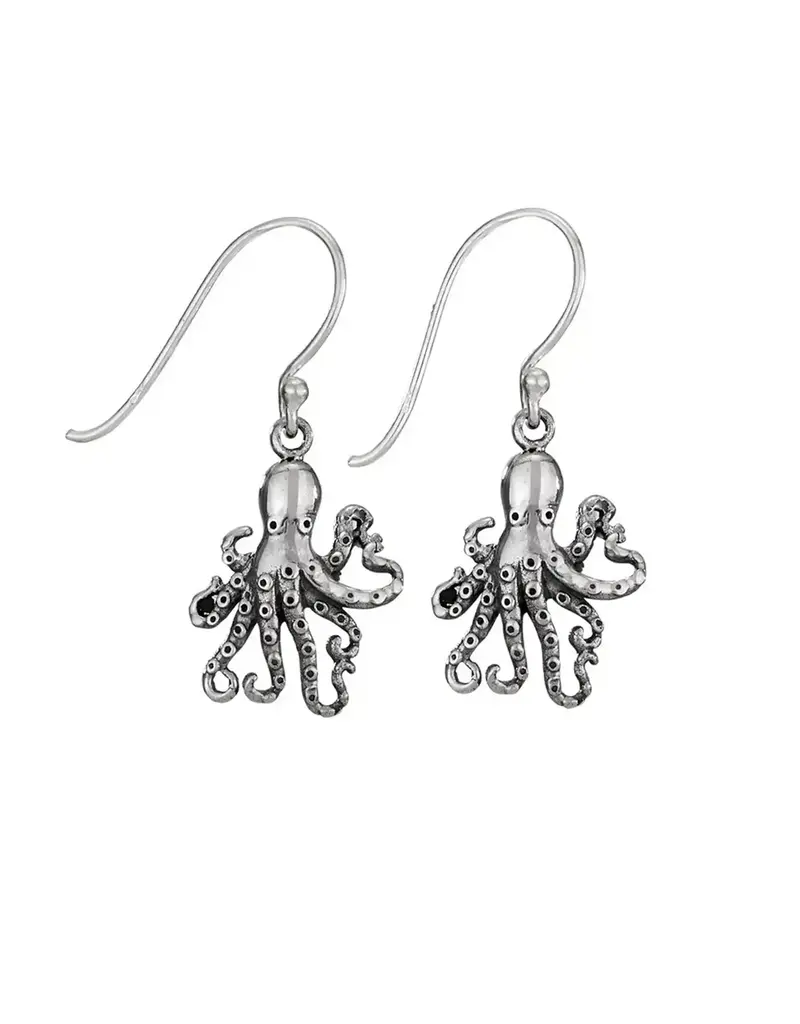 Tiger Mountain Intelligent Creature Sterling Silver Earrings