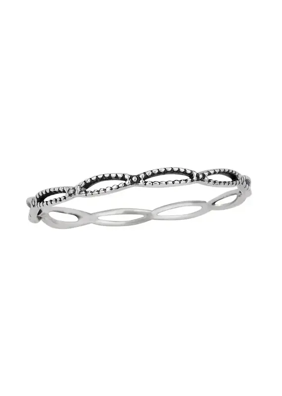 Tiger Mountain Infinite Grace Sterling Silver Band Ring