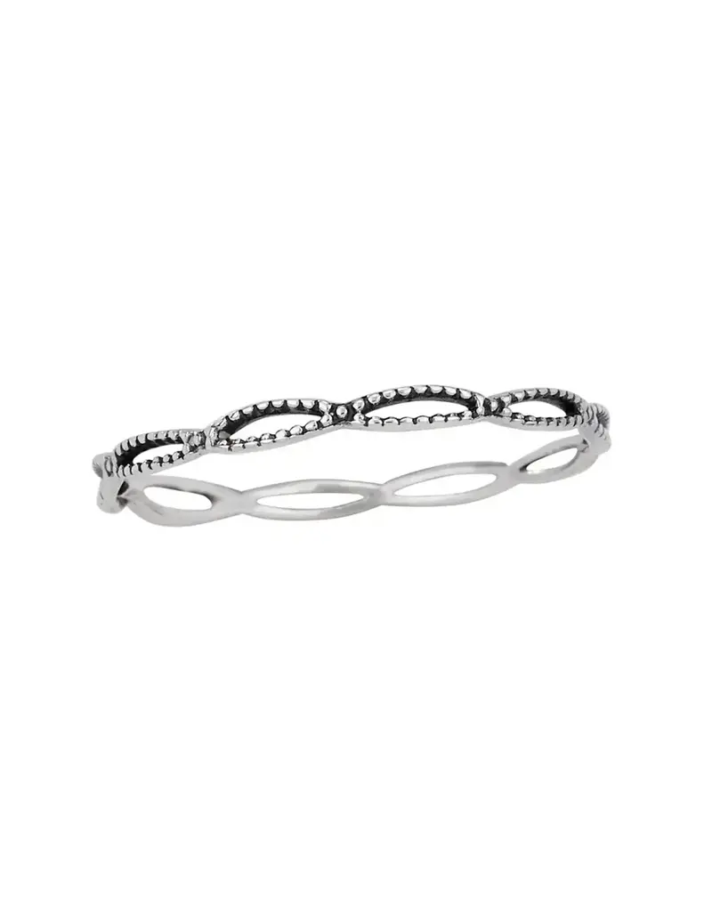 Tiger Mountain Infinite Grace Sterling Silver Band Ring