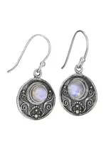 Tiger Mountain Moon Shadow Sterling Silver Earrings