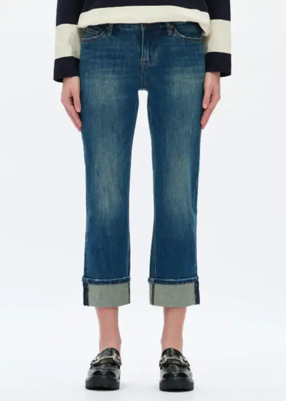 BAYEAS Low Rise Straight Leg Jeans