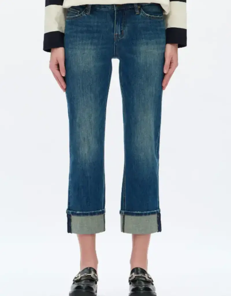 BAYEAS Low Rise Straight Leg Jeans