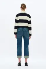 BAYEAS Low Rise Straight Leg Jeans