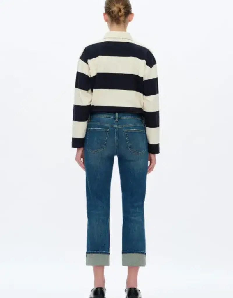 BAYEAS Low Rise Straight Leg Jeans