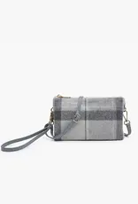 Jen & Co. Riley Plaid Crossbody Wristlet