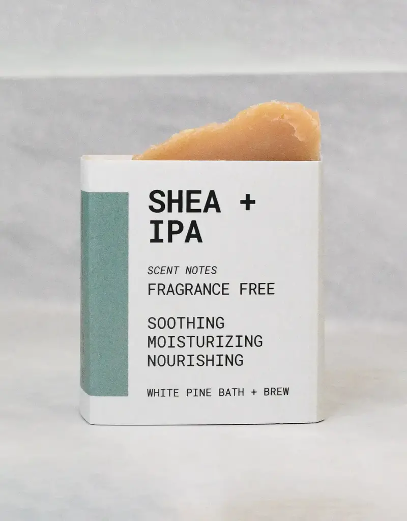 White Pine Bath & Brew Mini Fragrance-Free Beer Soap