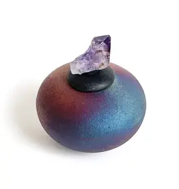 Raku Pottery Works Crystal Dream Jar