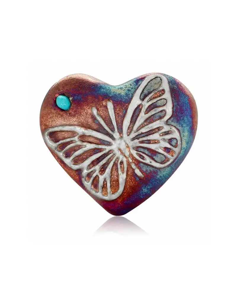 Raku Pottery Works Mini Raku Heart