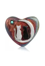 Raku Pottery Works Mini Raku Heart