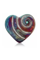 Raku Pottery Works Mini Raku Heart