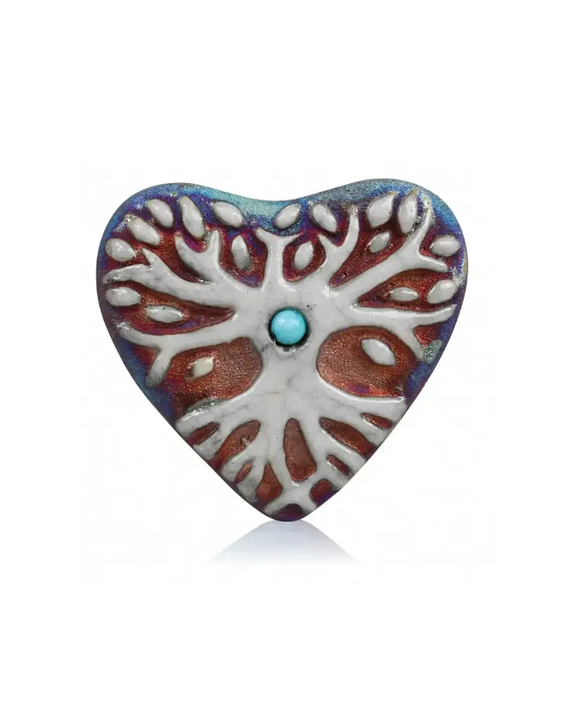 Raku Pottery Works Mini Raku Heart