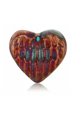 Raku Pottery Works Mini Raku Heart