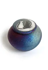 Raku Pottery Works Mini Silhouette Dreamcatcher Jar