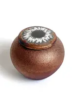 Raku Pottery Works Mini Silhouette Dreamcatcher Jar