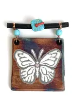 Raku Pottery Works Small Dreamcatcher Tile