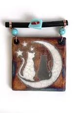 Raku Pottery Works Small Dreamcatcher Tile