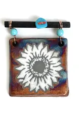 Raku Pottery Works Small Dreamcatcher Tile