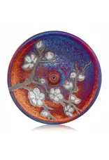 Raku Pottery Works Silhouette Incense Burner