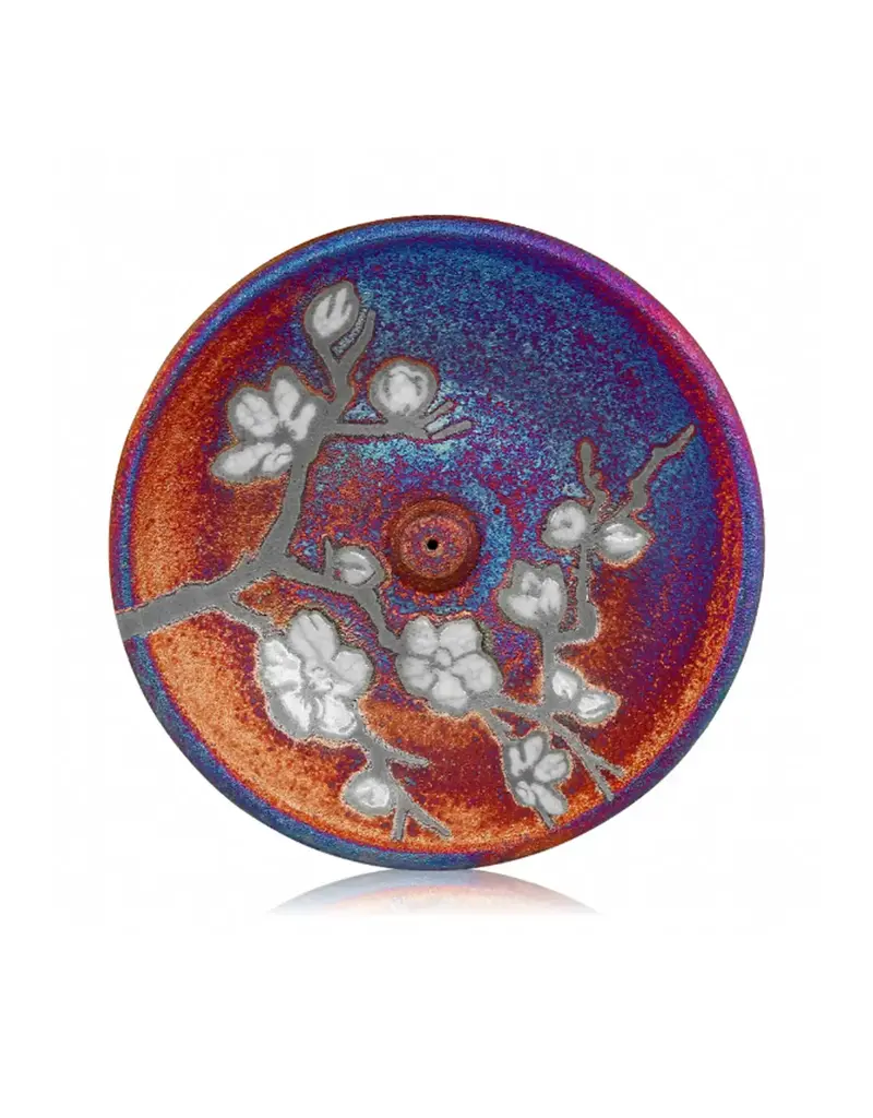 Raku Pottery Works Silhouette Incense Burner