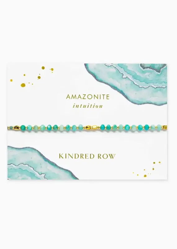 Kindred Row Crystal Gemstone Healing Bracelet