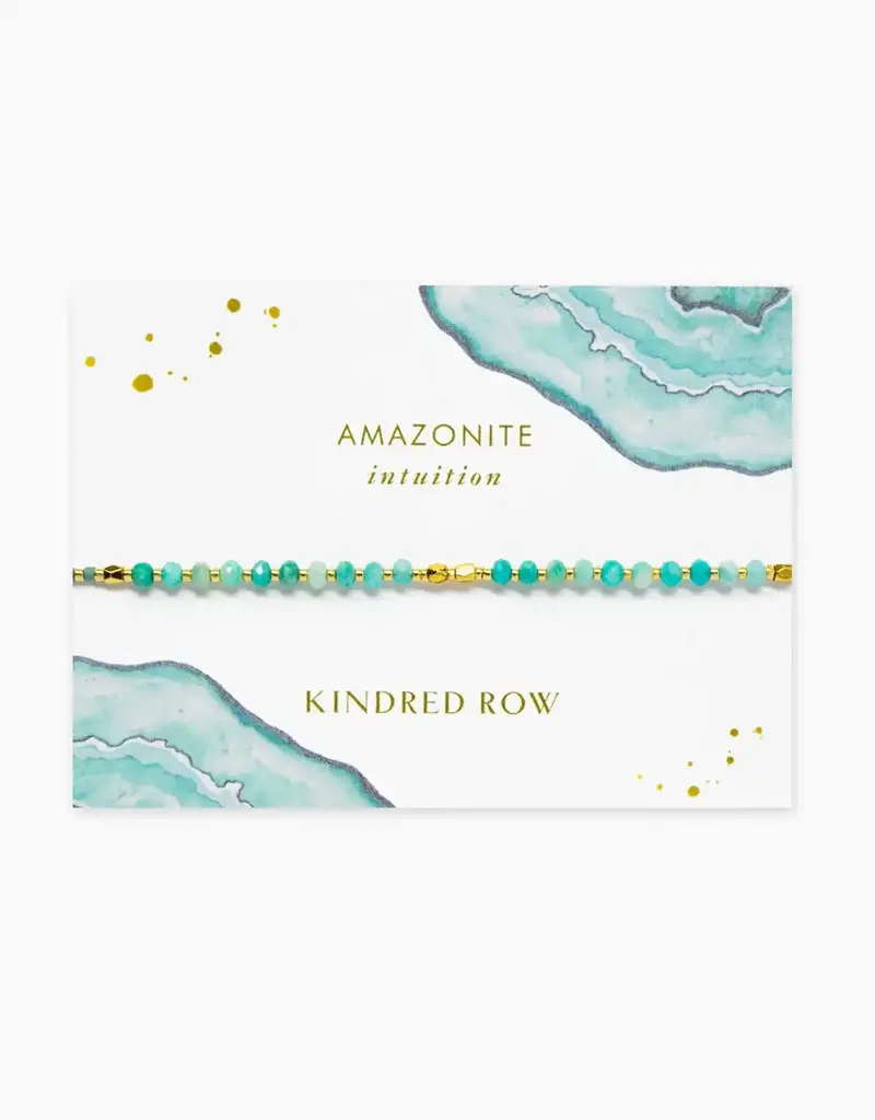 Kindred Row Crystal Gemstone Healing Bracelet