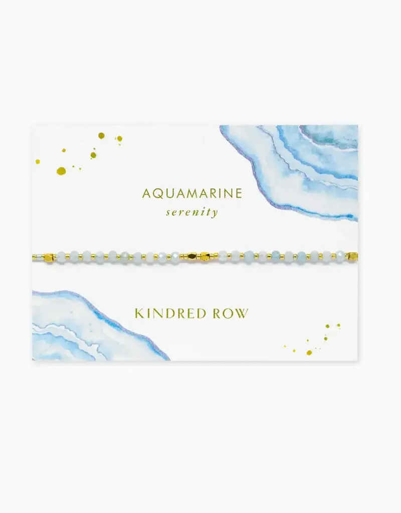 Kindred Row Crystal Gemstone Healing Bracelet